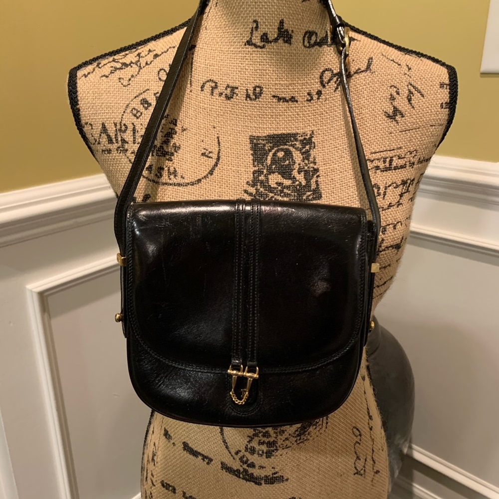 Bally Satchel/CrossBody bag. Genuine Leather.